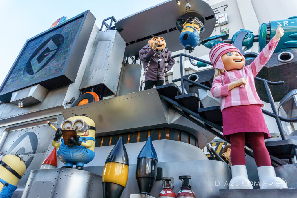 minions universal superstar parade